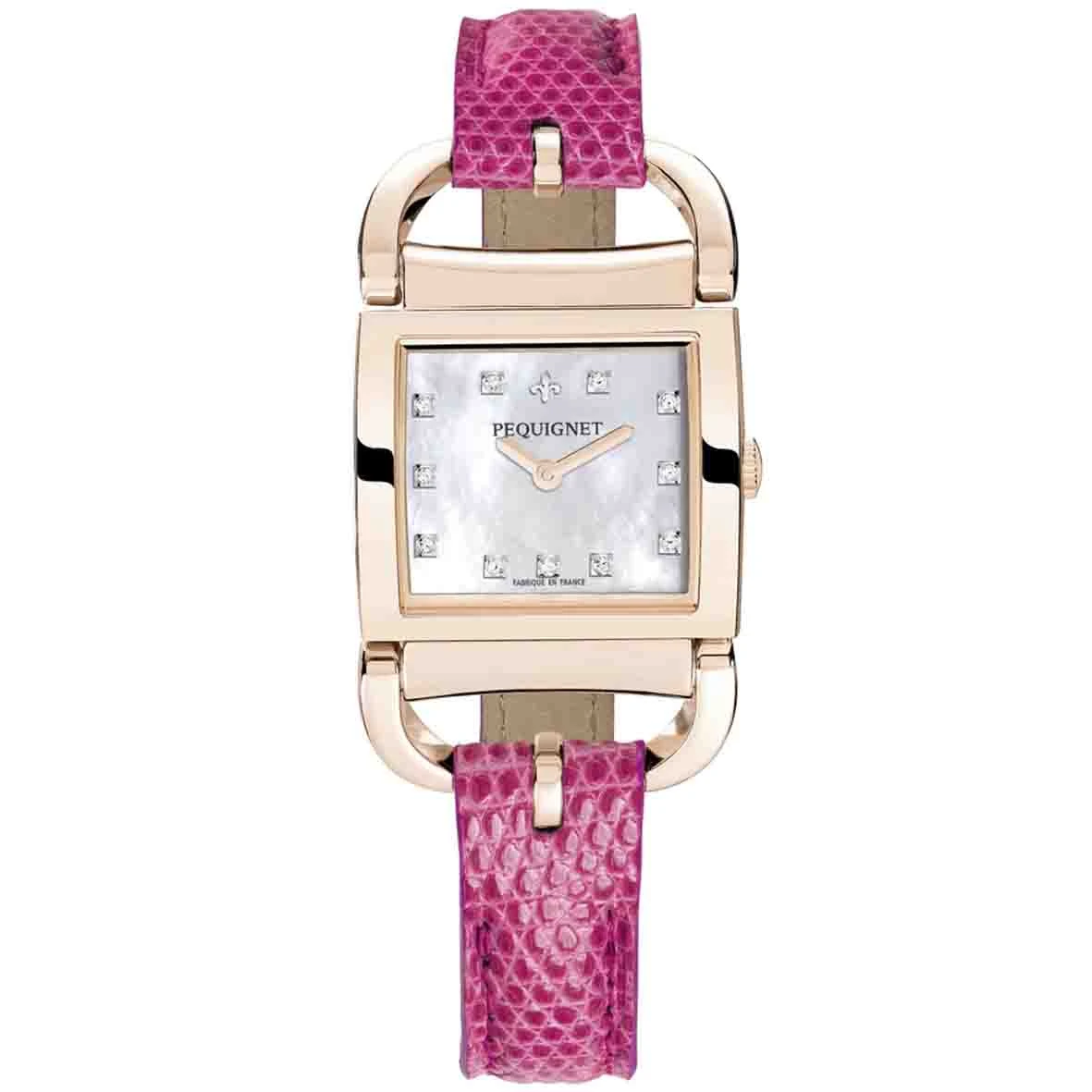 Montre Pequignet Attellage Quartz - Cadran Nacre Blanc - Bracelet Gris - 5896508CD-L – Image 3