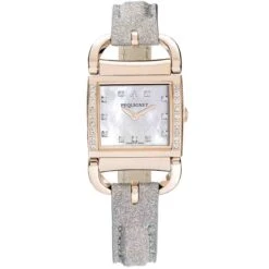 Montre Pequignet Attellage Quartz - Cadran Nacre Blanc - Bracelet Pailettes Grises - 5896509CD-CPG