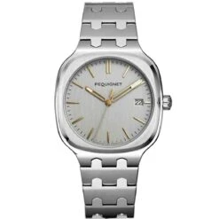 Montre Pequignet Manufacture Concorde Automatique Cadran Argent - 9046333-40