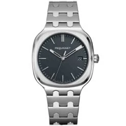 Montre Pequignet Manufacture Concorde Calibre Initial Cadran Gris Anthracite - 9040443-40