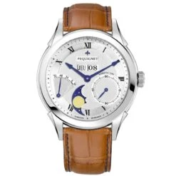 Montre Pequignet Royale Origine Automatique Cadran Argent - 9010437-AMC