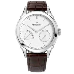 Montre Pequignet Royale Origine Automatique Cadran Blanc - 9010133-CM