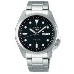 Montre Seiko 5 - Cadran Noir - 40 Mm - SRPE55K1
