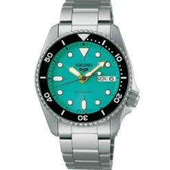 Montre Seiko 5 - Cadran Vert - 38 Mm - SRPK33K1