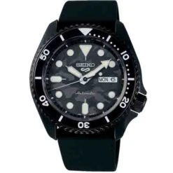Montre Seiko 5 Sport - Street Style Camo Edition Limitée - Cadran Camo Gris - 42,5 Mm - SRPJ39K1