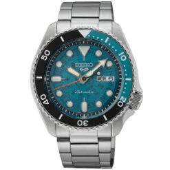 Montre Seiko 5 Sport - Time Sonar - Cadran Bleu - 42,5 Mm - SRPJ45K1