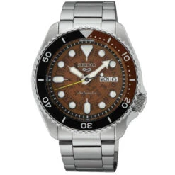 Montre Seiko 5 Sport - Time Sonar - Cadran Orange - 42,5 Mm - SRPJ47K1