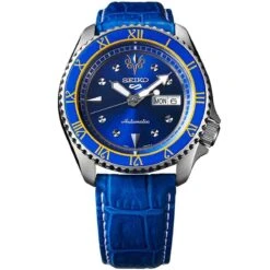 Montre Seiko 5 Street Fighter - Cadran Bleu - 42,5 Mm - SRPF17K1