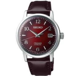 Montre Seiko Presage SRPE41J1 Cadran Rouge - 38.5mm