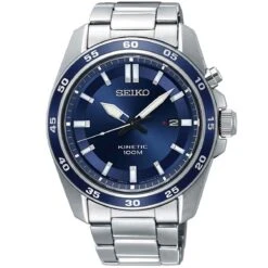 Montre Seiko Sport Kinetic Cadran Bleu 42.6 Mm - SKA783P1