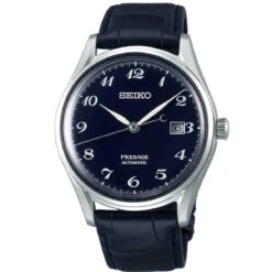 Seiko Presage SJE077J1 Cadran Bleu Foncé - 39 Mm