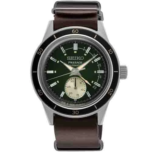 Seiko Presage Style 60's SSA451J1 Cadran Vert - 40.8 Mm